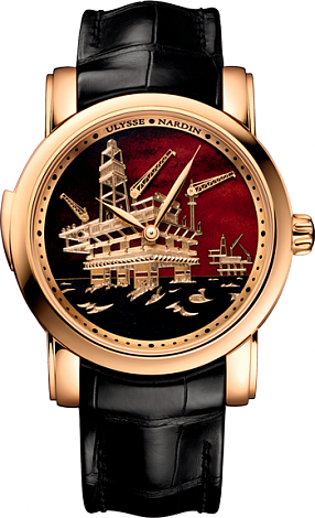 Ulysse Nardin 736-61 / E2-OIL Complications North Sea Minute Repeater replica watch